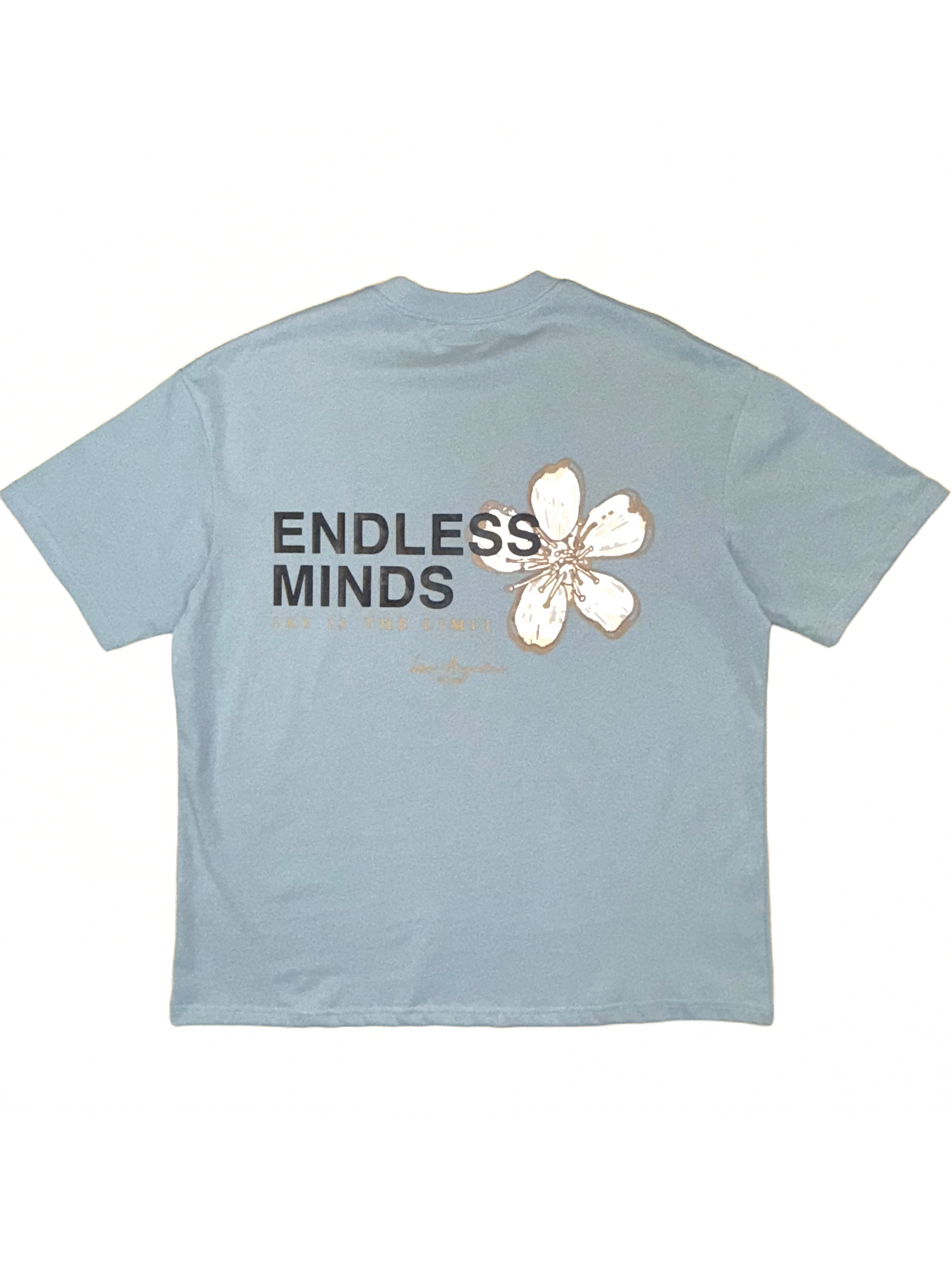 ENDLESS MINDS Oversized Floral T Shirt