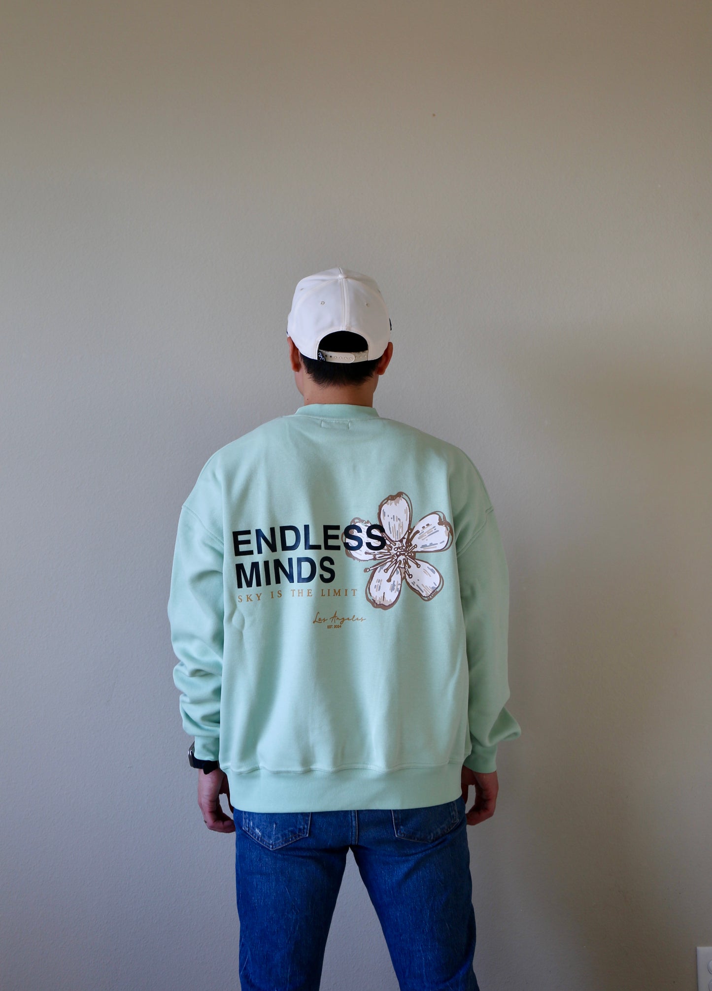 Endless Minds Floral Crewneck