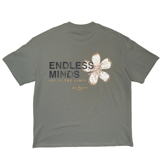 Endless Minds Oversized Floral Tee